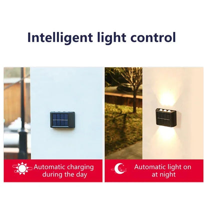 Solar Wall Lamp – Stylish, Energy-Efficient Outdoor Lighting