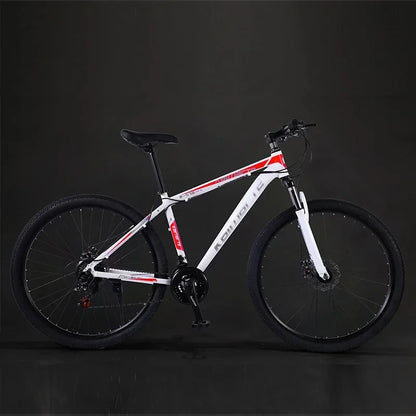 Shock-Absorbing Double Disc Brake MTB - 29-Inch Mountain Bike, Gravel Bike, Radial Wheel, Outdoor Bicycle for Adults