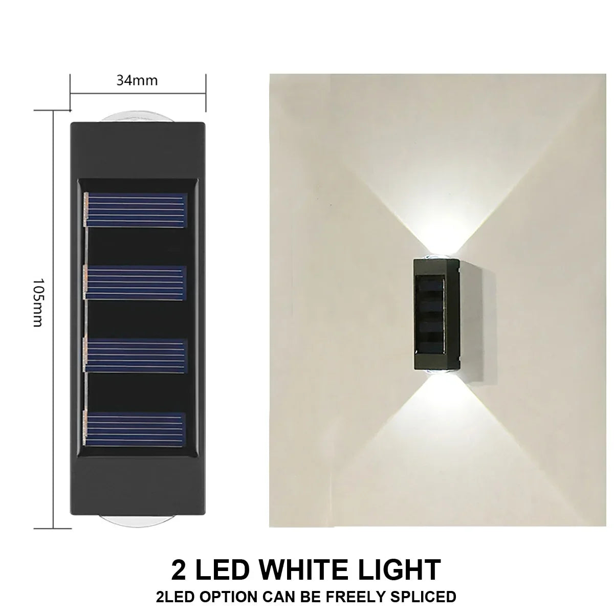 Solar Wall Lamp – Stylish, Energy-Efficient Outdoor Lighting