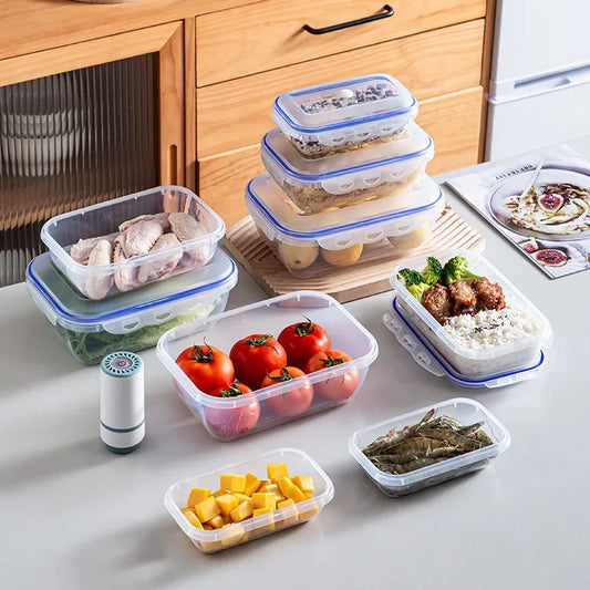 Eco-Friendly Vacuum Food Storage Box – Keep Your Food Fresh & Organized
