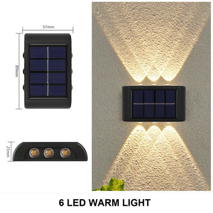 Solar Wall Lamp – Stylish, Energy-Efficient Outdoor Lighting