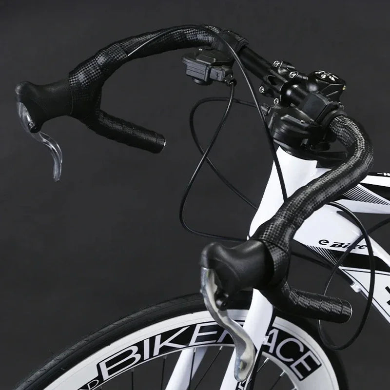 24/26 Inch Road Bicycle - Dual Disc Brake, 24-Speed, Ultra-Fast Racing Bike, High Carbon Steel Gravel Bike
