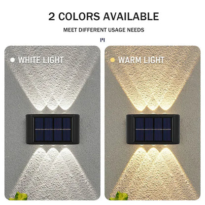 Solar Wall Lamp – Stylish, Energy-Efficient Outdoor Lighting
