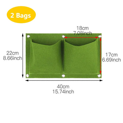 Wall Flower Grow Bags – Vertical Hanging Garden Planter