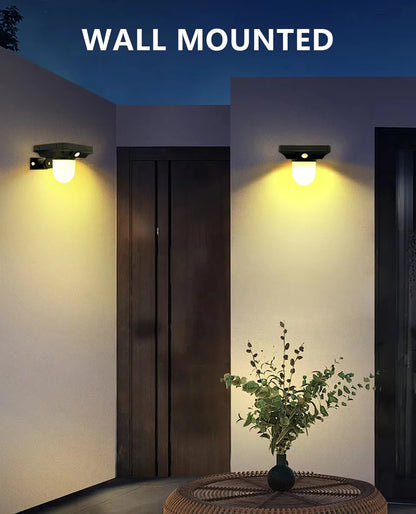 2/4 PCS Solar Motion Sensor Pathway Lights – Bright & Waterproof Outdoor Spotlights