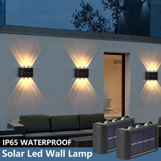 Solar Wall Lamp – Stylish, Energy-Efficient Outdoor Lighting