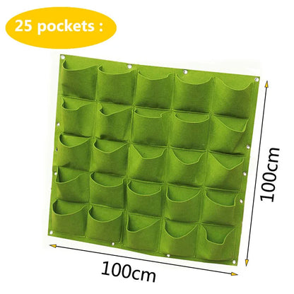 Wall Flower Grow Bags – Vertical Hanging Garden Planter