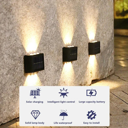 Solar Wall Lamp – Stylish, Energy-Efficient Outdoor Lighting