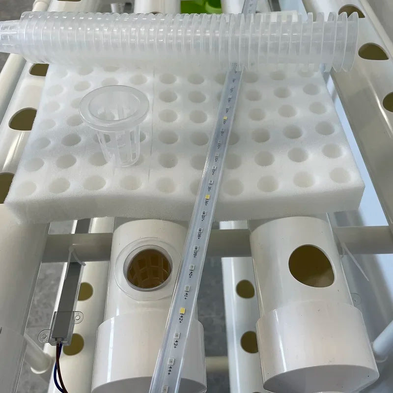 Vertical Hydroponics Growing System Family Farm Garden Planting Tower 108 Sites Aeroponic Box Plants Fram