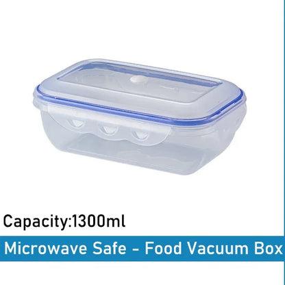 Eco-Friendly Vacuum Food Storage Box – Keep Your Food Fresh & Organized