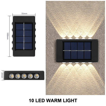 Solar Wall Lamp – Stylish, Energy-Efficient Outdoor Lighting