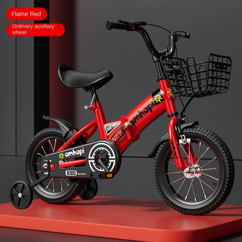 Children's Folding Bicycle Baby Stroller 12-20 Inch for Boys and Girls (Ages 2-10) - New Model 2024