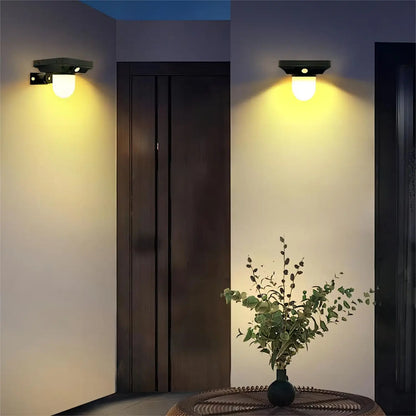 2/4 PCS Solar Motion Sensor Pathway Lights – Bright & Waterproof Outdoor Spotlights