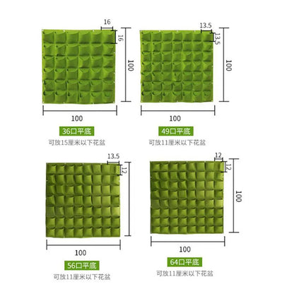 Wall Flower Grow Bags – Vertical Hanging Garden Planter