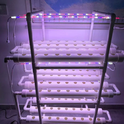 Vertical Hydroponics Growing System Family Farm Garden Planting Tower 108 Sites Aeroponic Box Plants Fram
