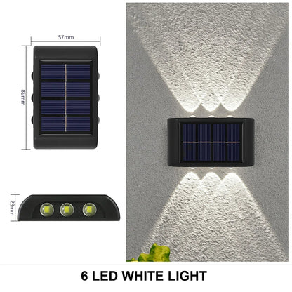 Solar Wall Lamp – Stylish, Energy-Efficient Outdoor Lighting