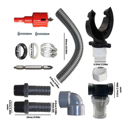 Rainwater Harvesting System - Efficient Rain Barrel Kit for Collection from Gutters