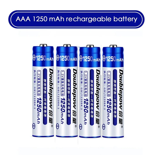 AAA Rechargeable Battery – 1250mAh 1.2V Ni-MH
