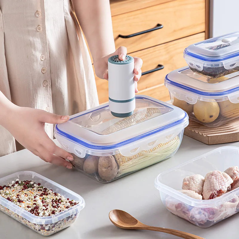 Eco-Friendly Vacuum Food Storage Box – Keep Your Food Fresh & Organized