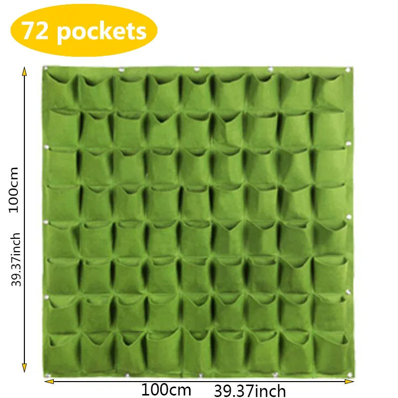 Wall Flower Grow Bags – Vertical Hanging Garden Planter