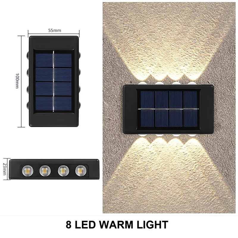 Solar Wall Lamp – Stylish, Energy-Efficient Outdoor Lighting