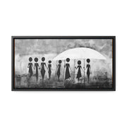 ስንቅ's Divine Design - Framed Canvas Wall Art